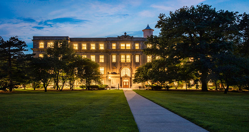 Marston Hall in evening light