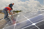 solar panel install