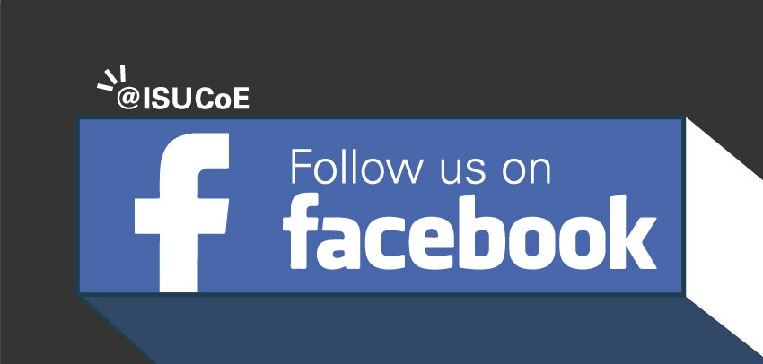 Follow us on Facebook: @ISUCoE
