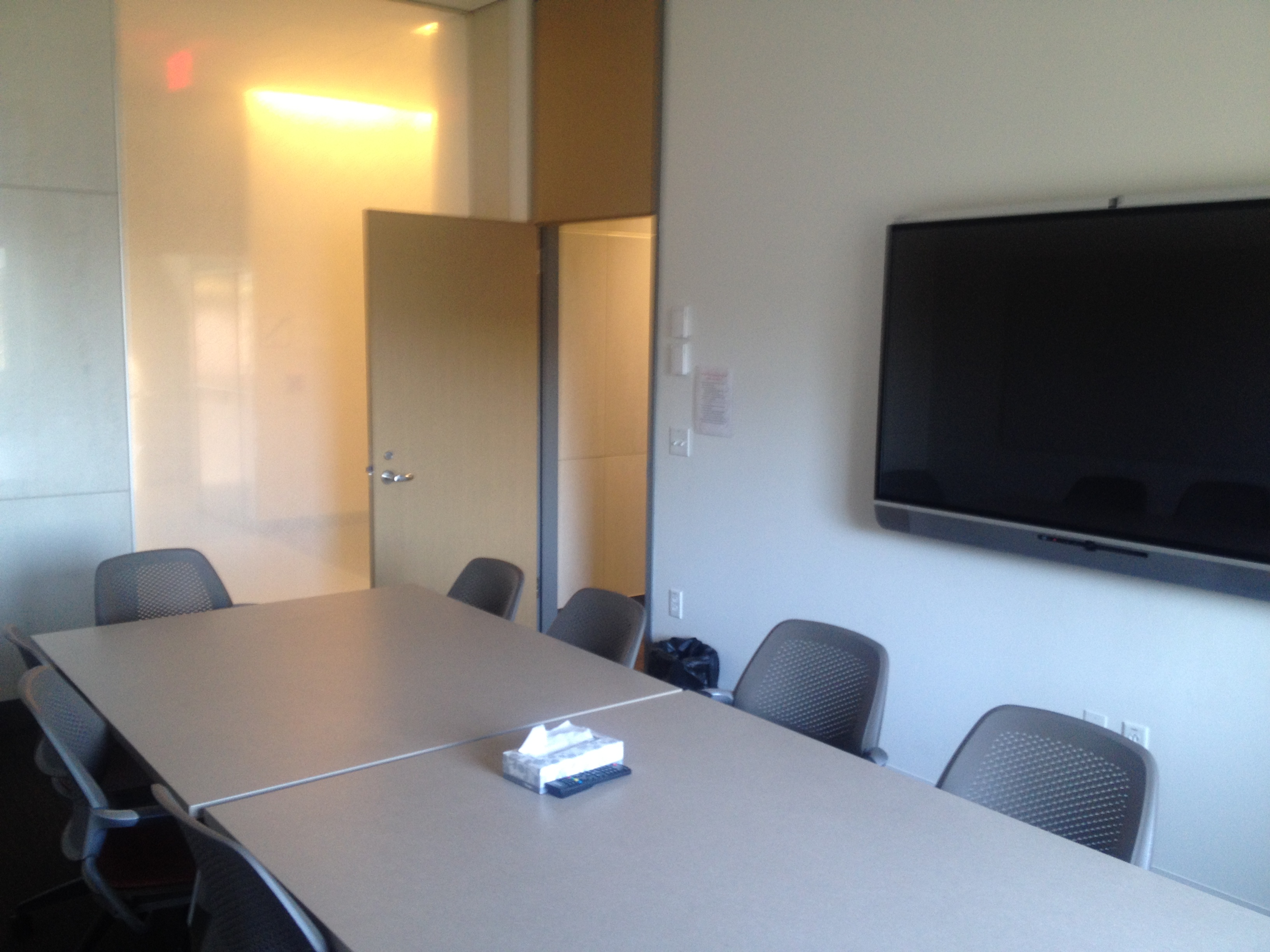 Photo of interview room in Marston Hall