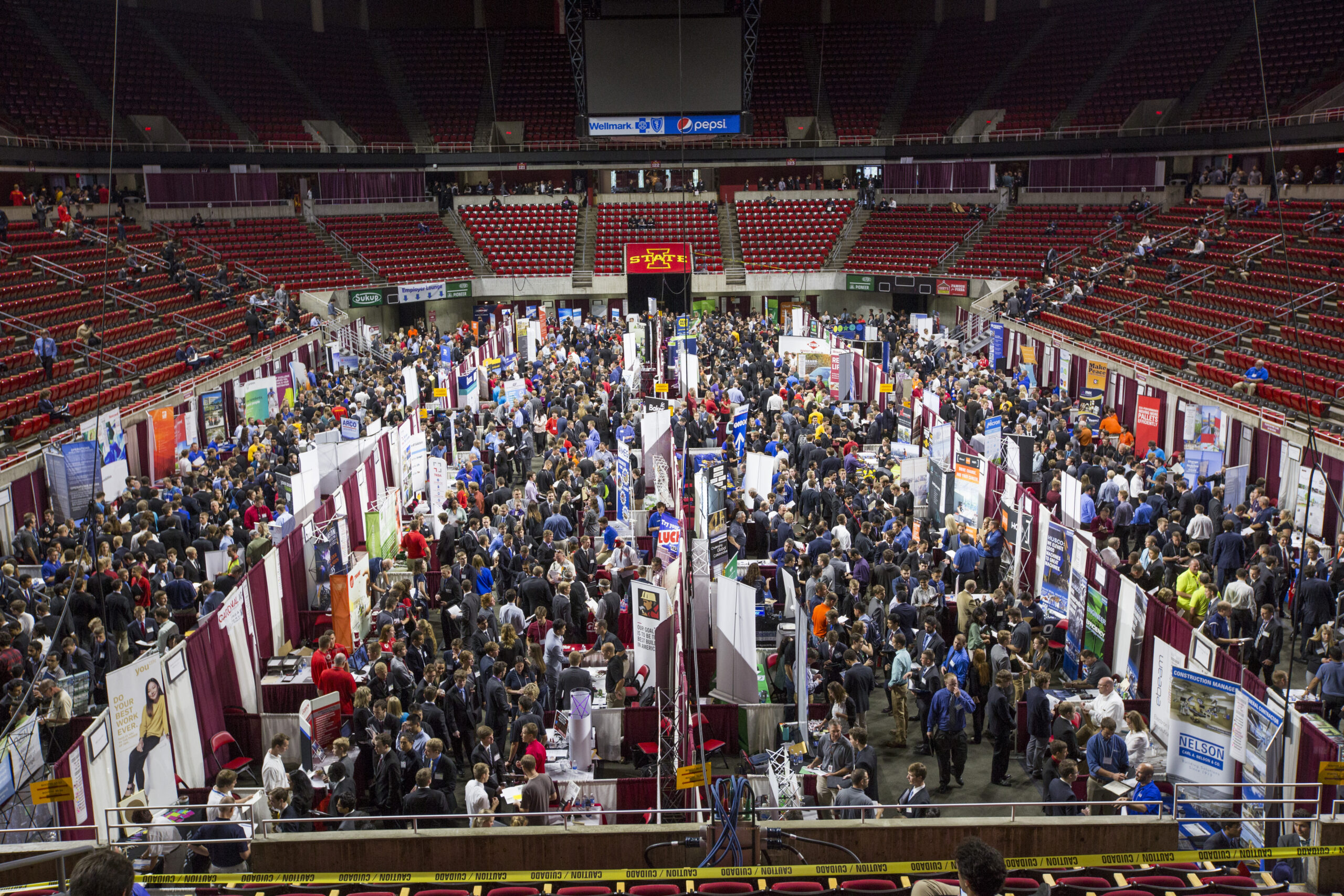 Picture of College Engineering Career Fair in Hilton Coliseum