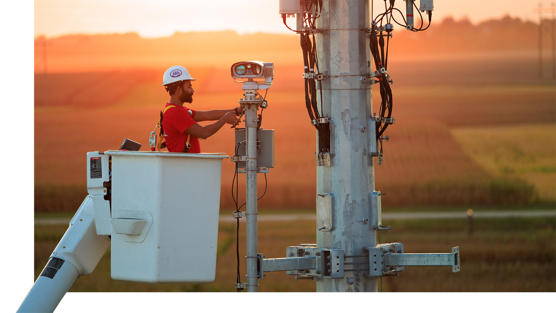 Student installs innovative technology on powerlines