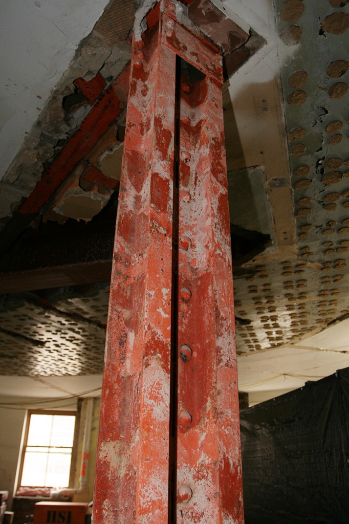 Steel column