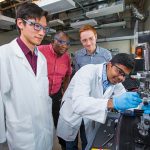 Left to right: Boyce Chang, Martin Thuo, Michael Bartlett and Ravi Tutika.