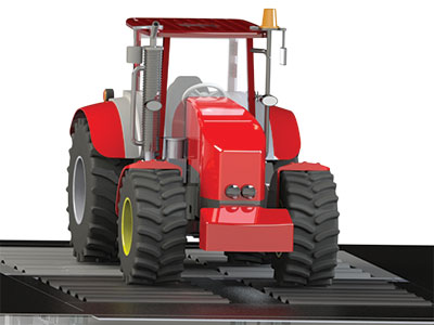 tractor on chassis dynamo