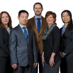 Left to right: Gül Okudan-Kremer, Shan Jiang, Nigel Reuel, Ann Gansemer-Topf and Qing li. Photo taken February 2020.