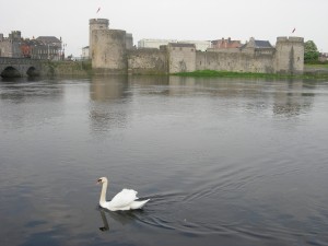 King John's Castle is located on King's island in Limerick