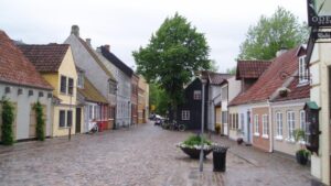city street in Denmark